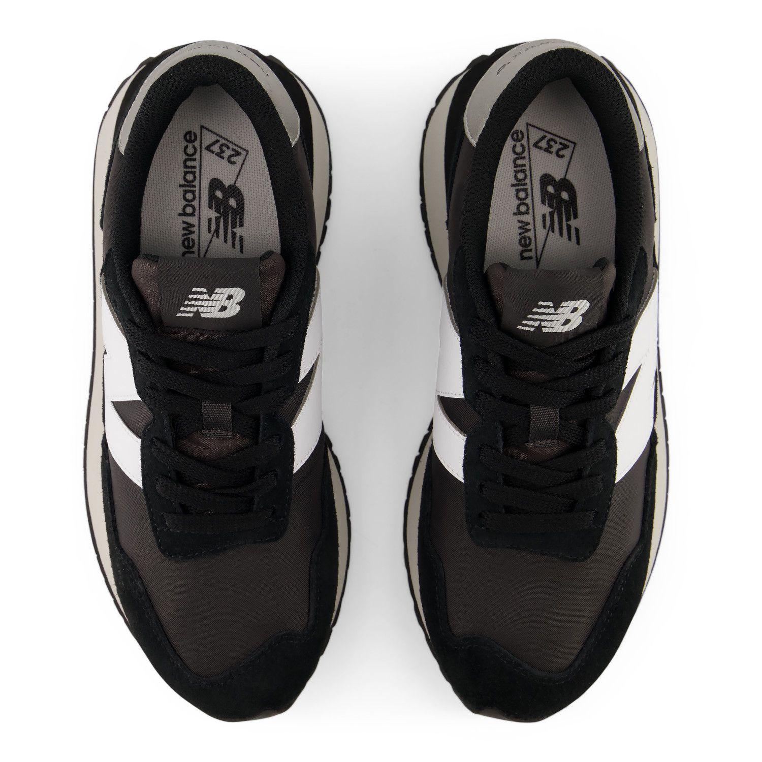 Zapatillas Urbanas Mujer New Balance 237 Negras/Blanca-2