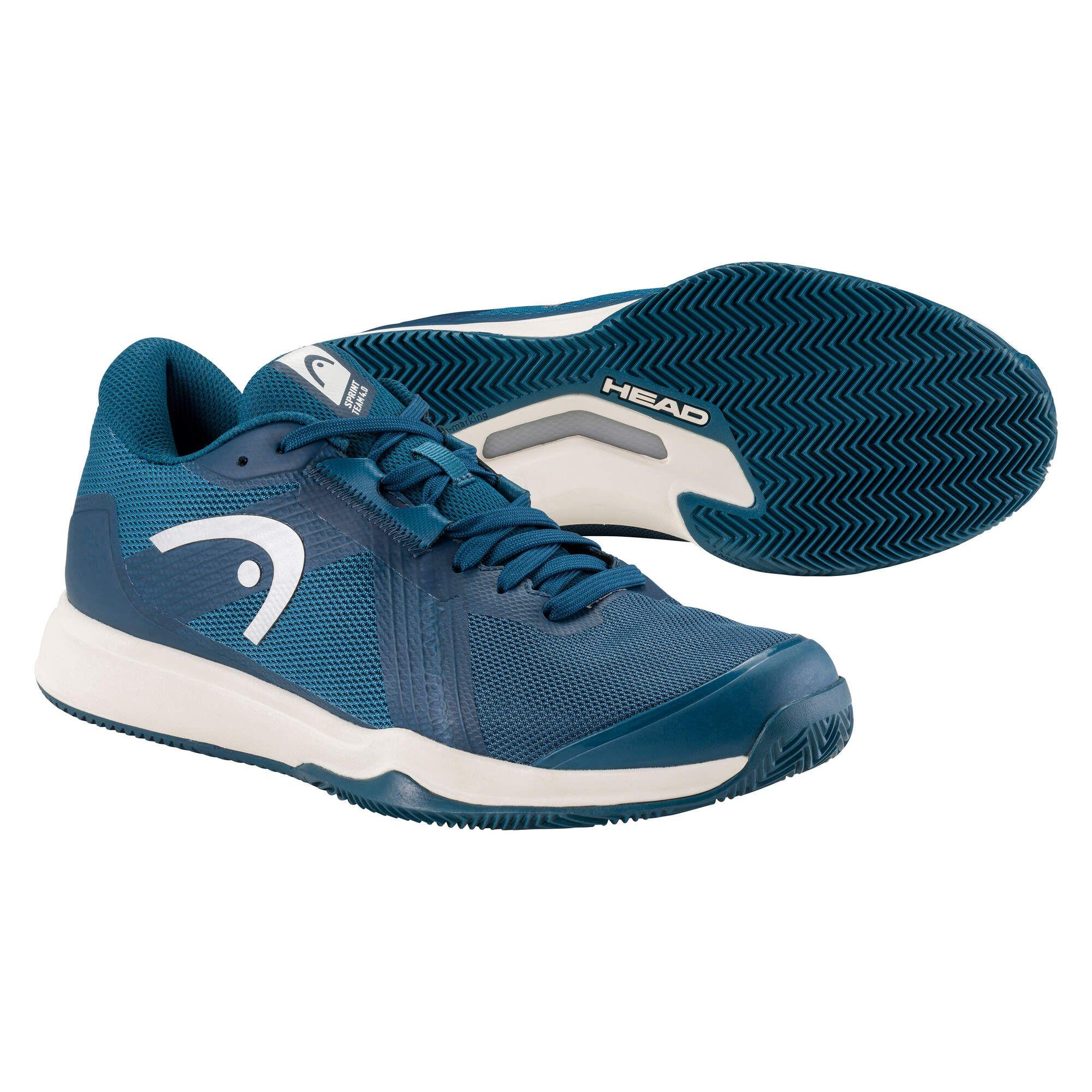 Zapatillas Tenis Mujer Head Sprint Team 4.0 Clay Azul-4