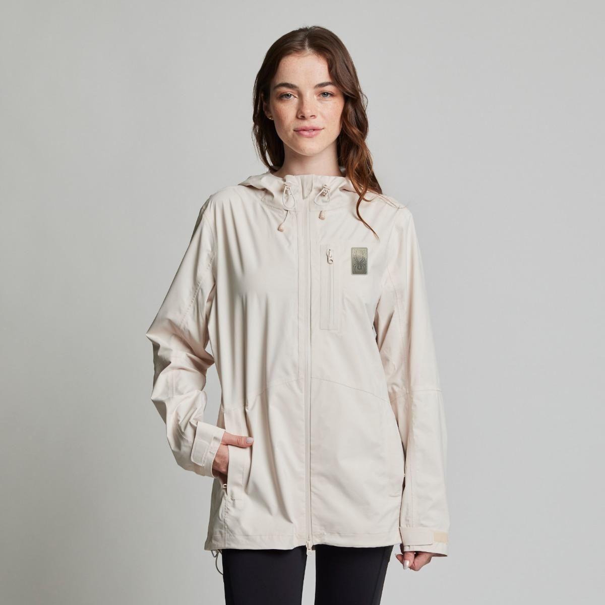 Chaqueta Outdoor Mujer Spyder Rain Jacket Beige-4