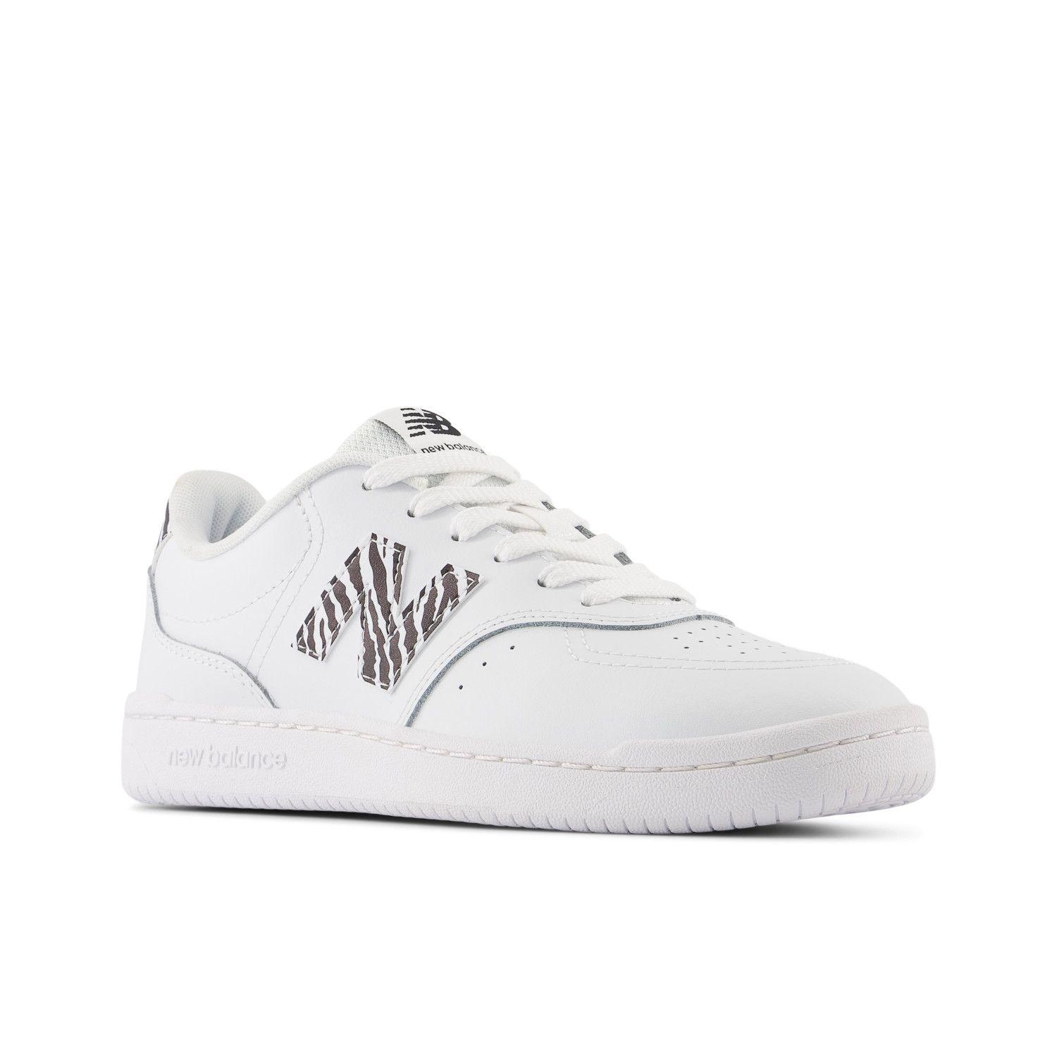Zapatillas Urbanas Mujer New Balance 80 Blanca/Negro-3