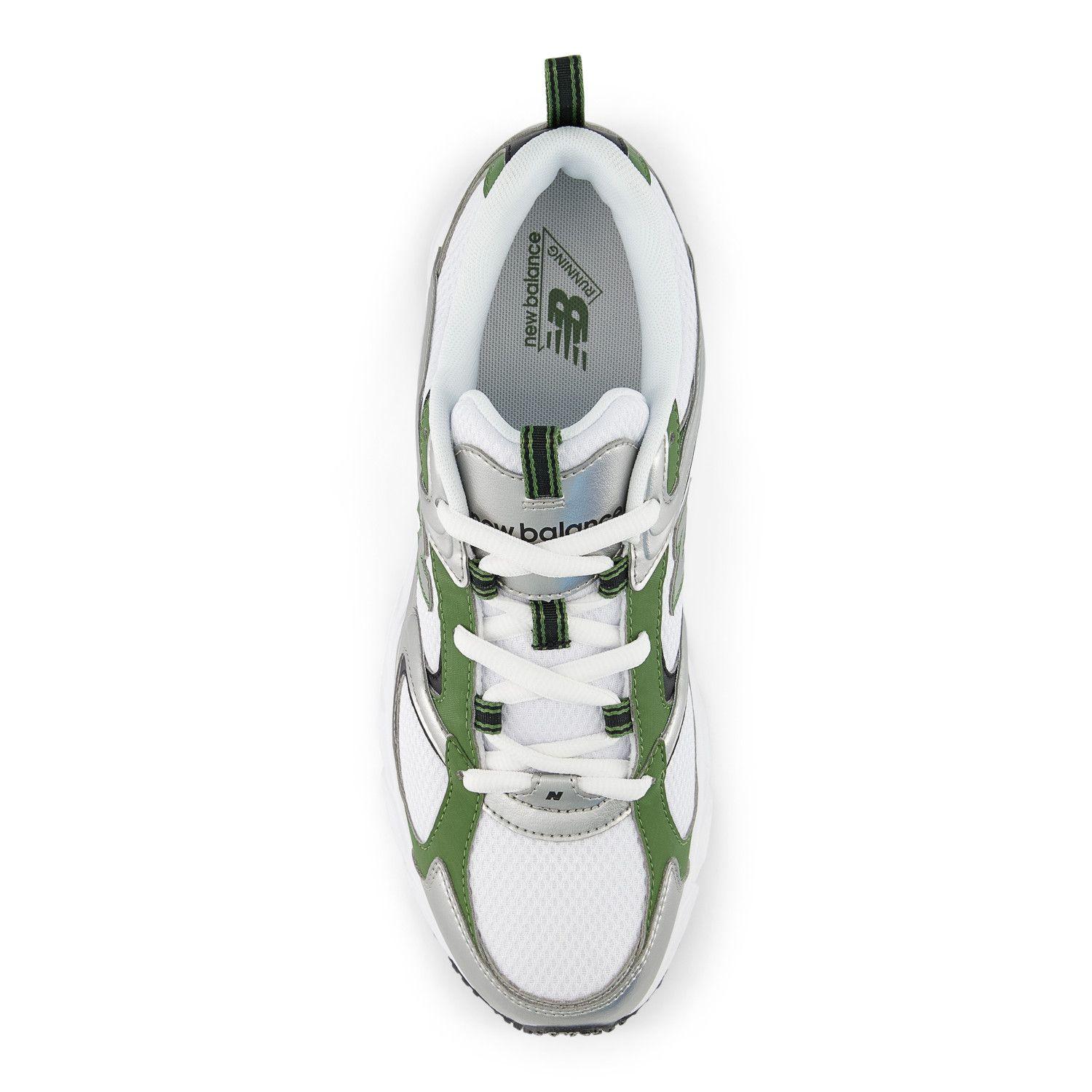 Zapatillas Urbanas Unisex New Balance 408 Blancas/Verde-3