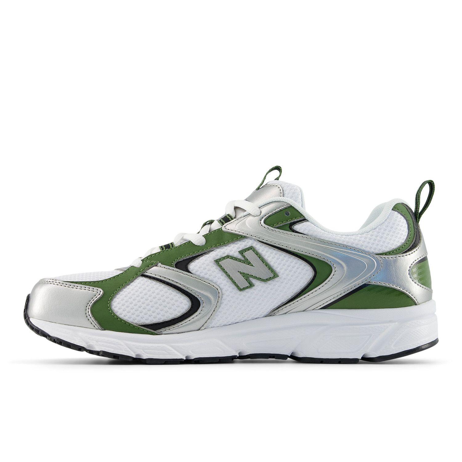 Zapatillas Urbanas Unisex New Balance 408 Blancas/Verde-1