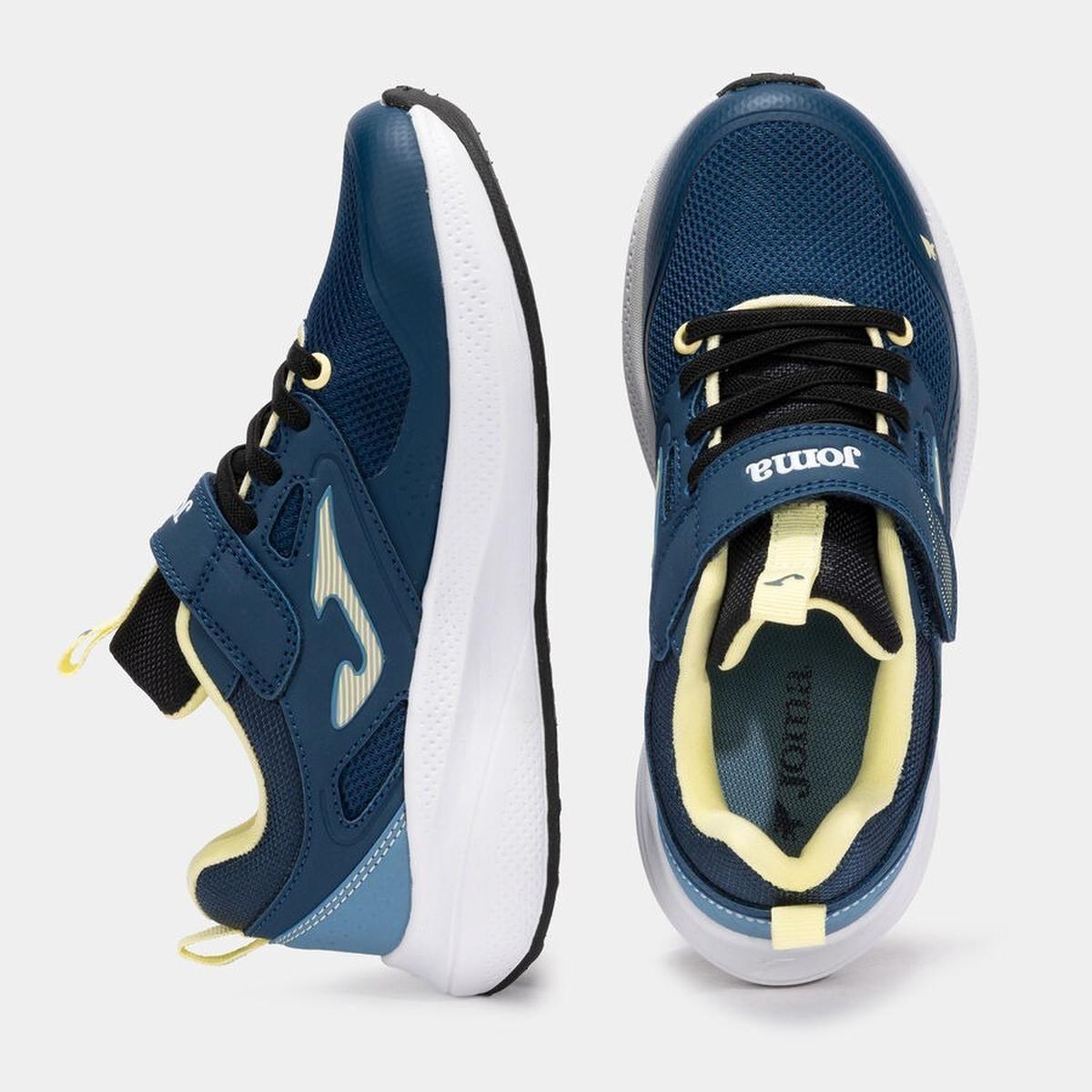 Zapatillas Running Niño Joma Ferro Jr Azul-2