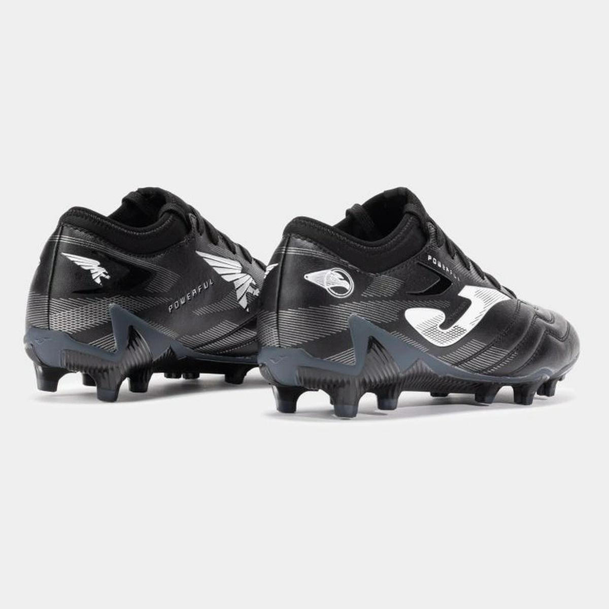 Zapatillas Fútbol Hombre Joma Powerful 25 FG Negra-3