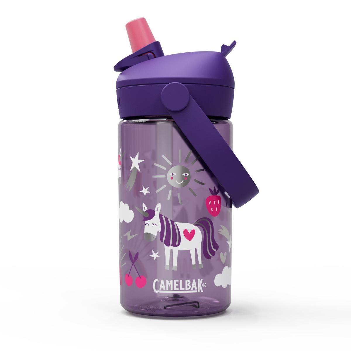 Botella Camelbak Niños Thrive Flip Straw 350 Ml Morada-0