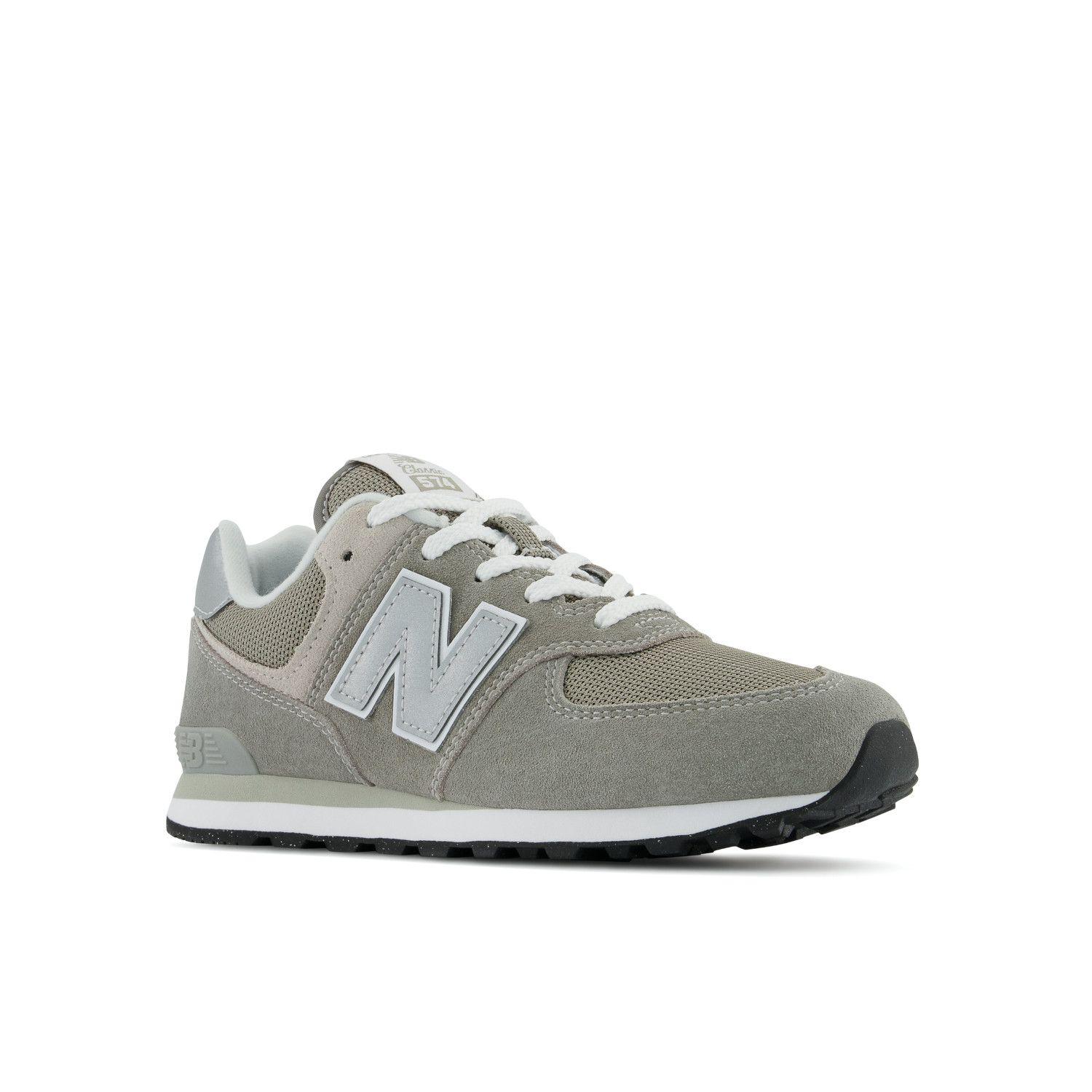 Zapatillas Urbanas Niños New Balance 574 Grises/Blanca-3