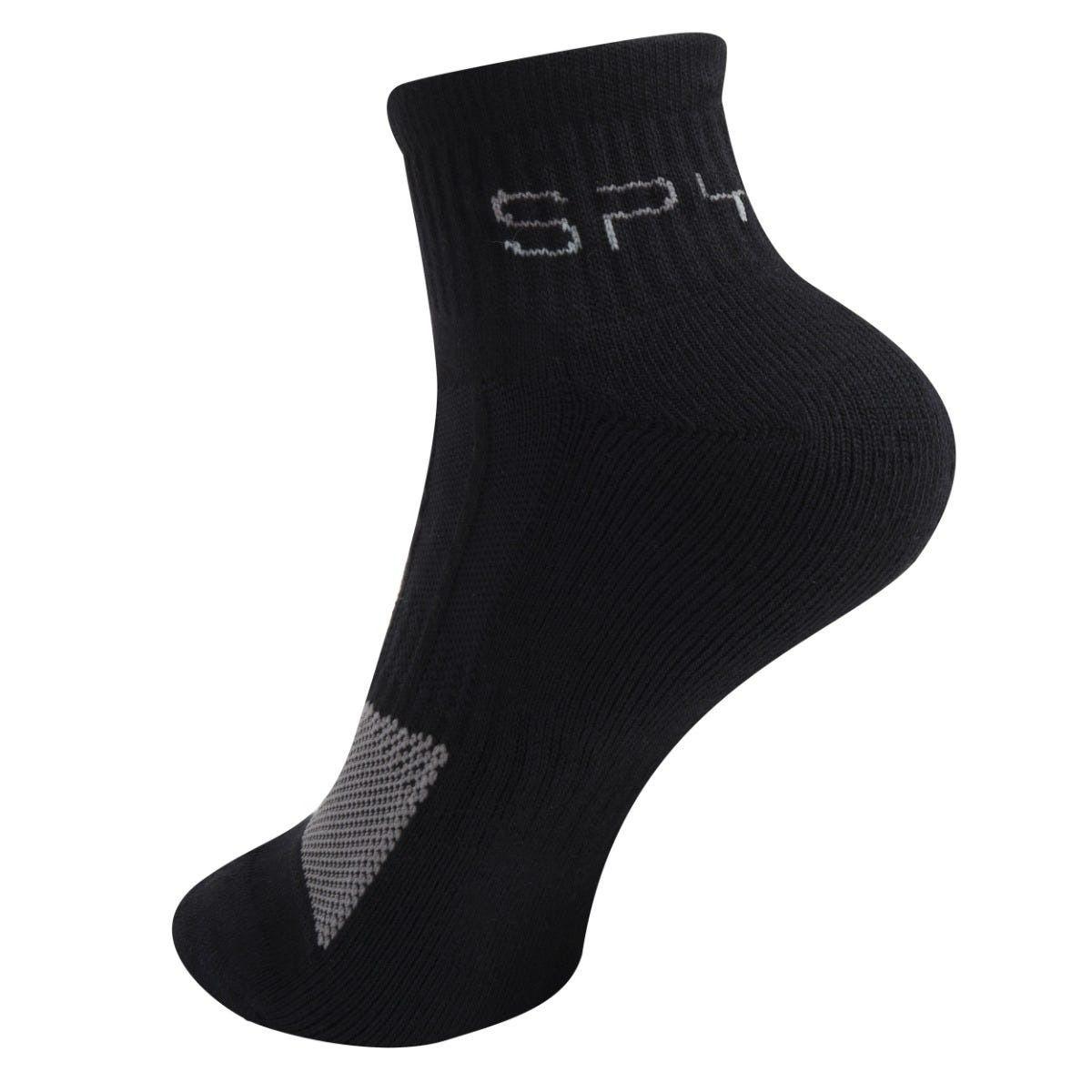 Calcetines 2 Pares Entrenamiento Unisex Spyder Crew Negro-1