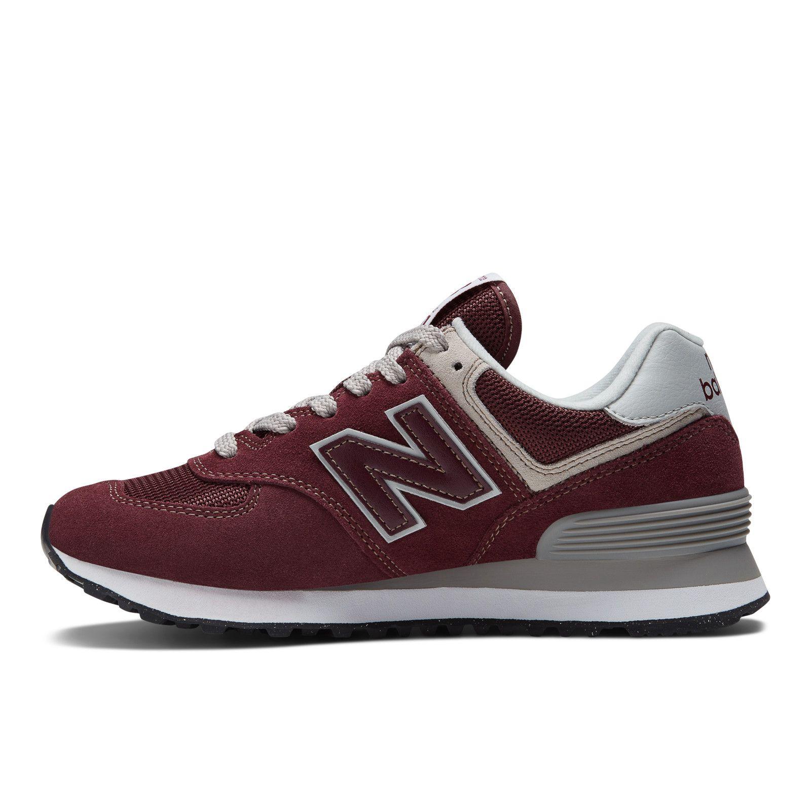 Zapatillas Urbanas Mujer New Balance WL574EVM Burdeo-1