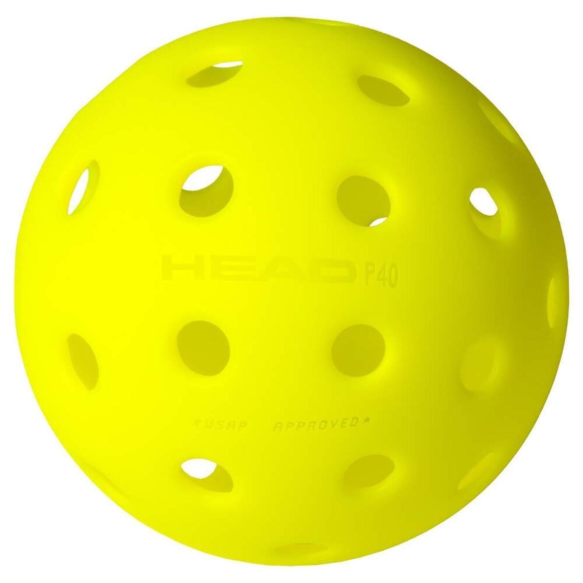 Pelotas Pickleball Head Pro 40 3U Amarilla-1