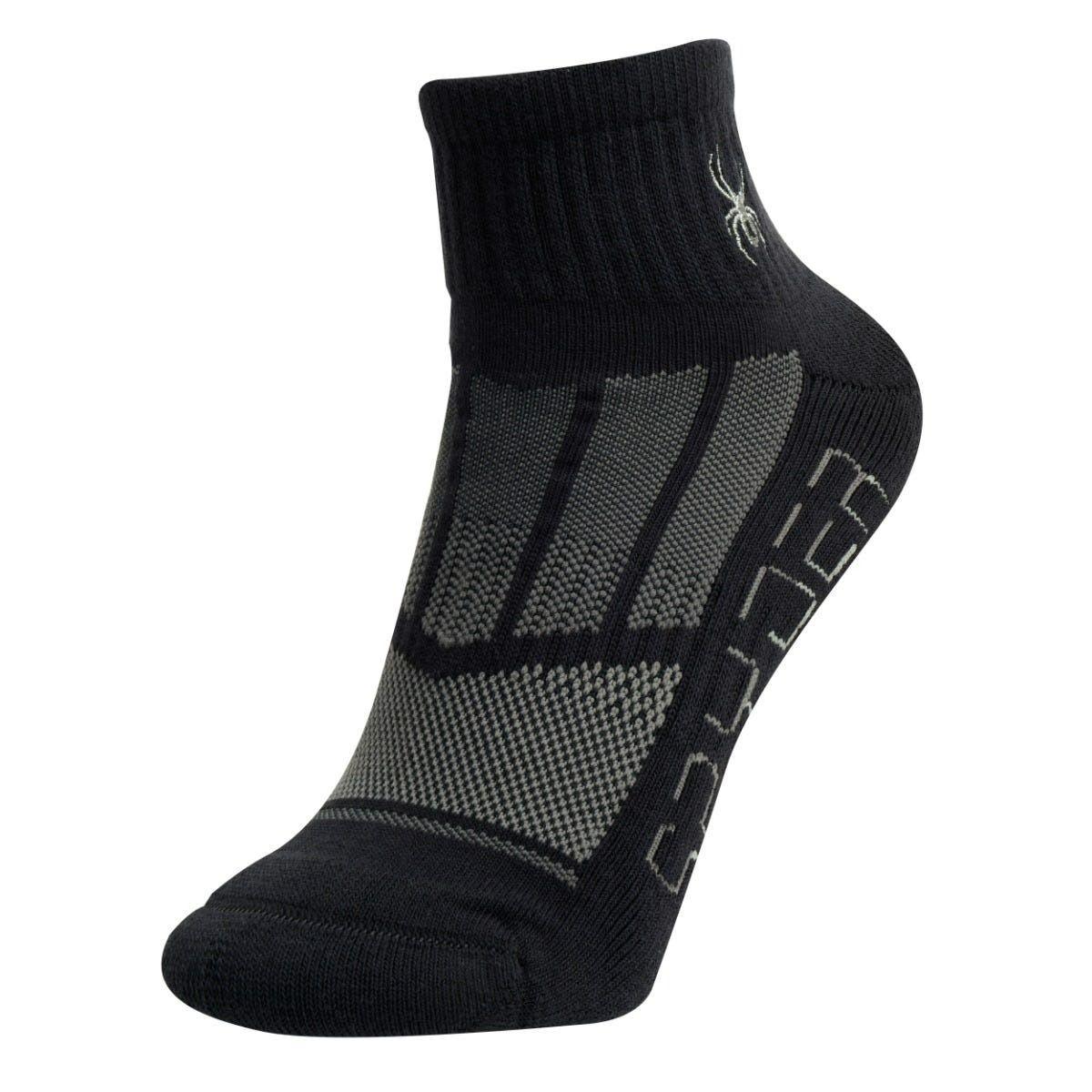 Calcetines 2 Pares Entrenamiento Unisex Spyder Crew Gris-0
