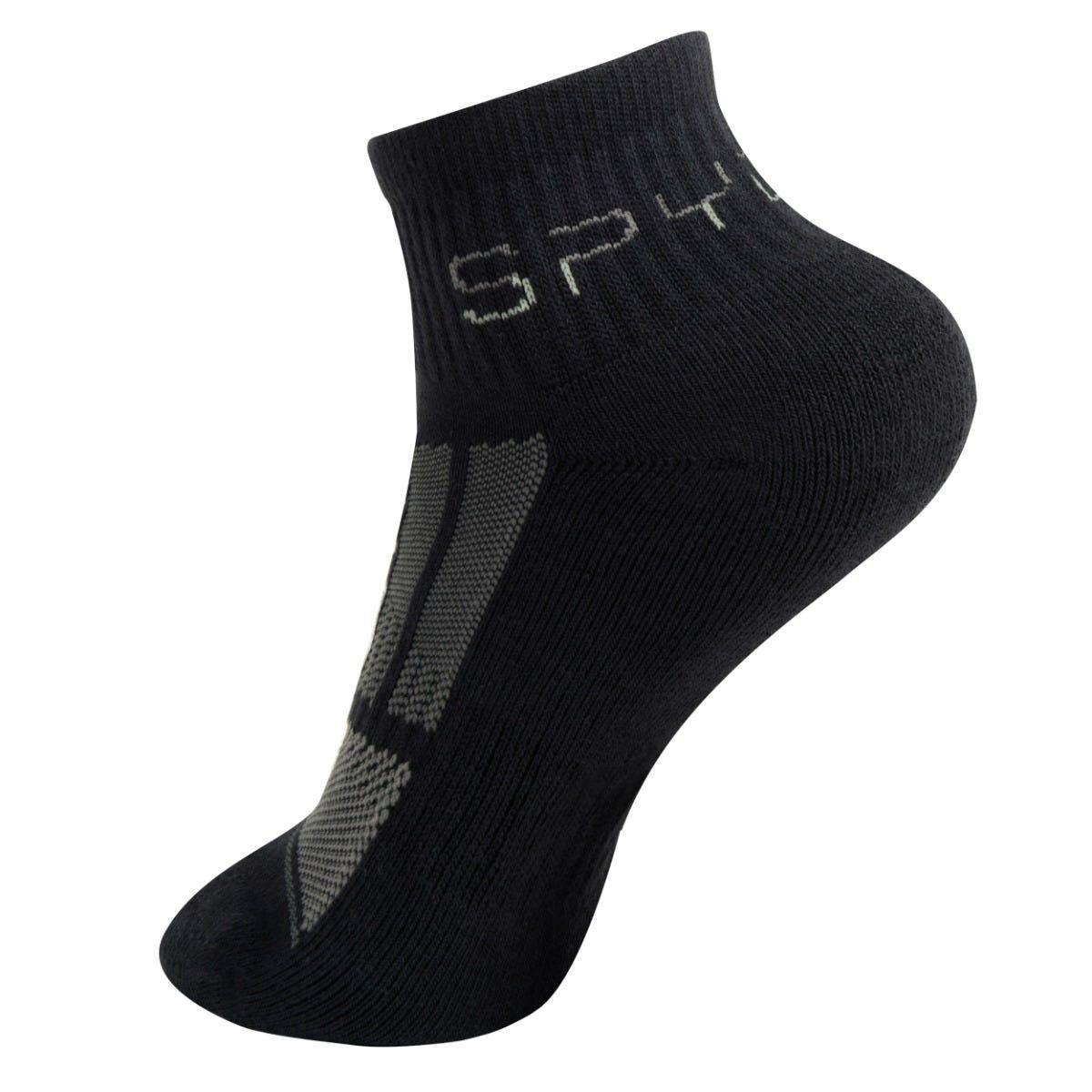 Calcetines 2 Pares Entrenamiento Unisex Spyder Crew Gris-2