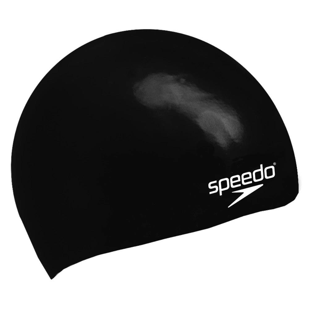 Gorro Natación Niño Speedo Plain Moulded Negro-2