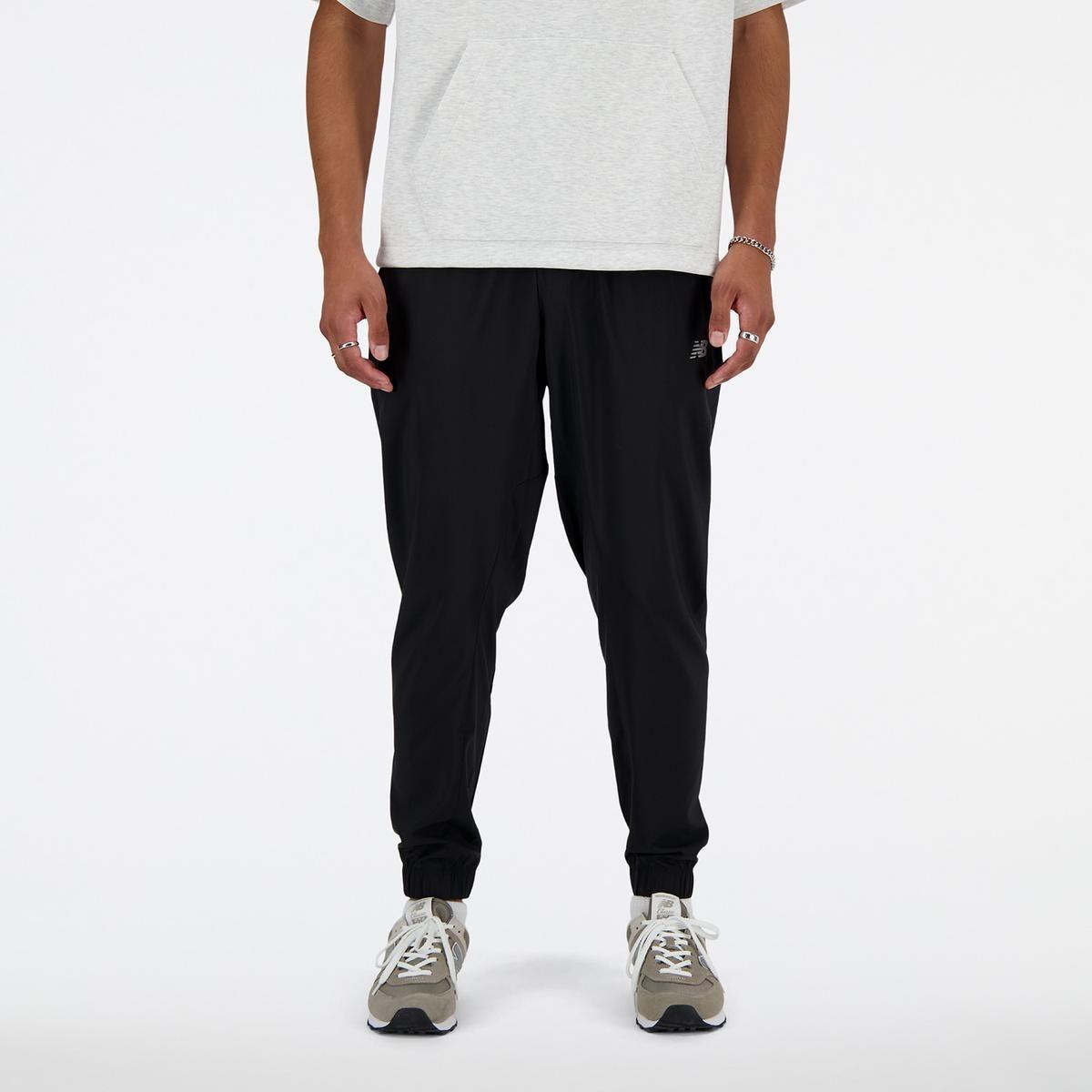 Pantalón Running Hombre New Balance Sport Essentials Negro-0