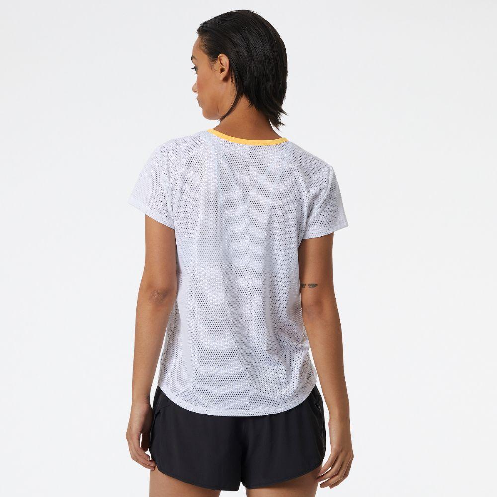 Polera Running Mujer New Balance Fast Flight Blanco-2