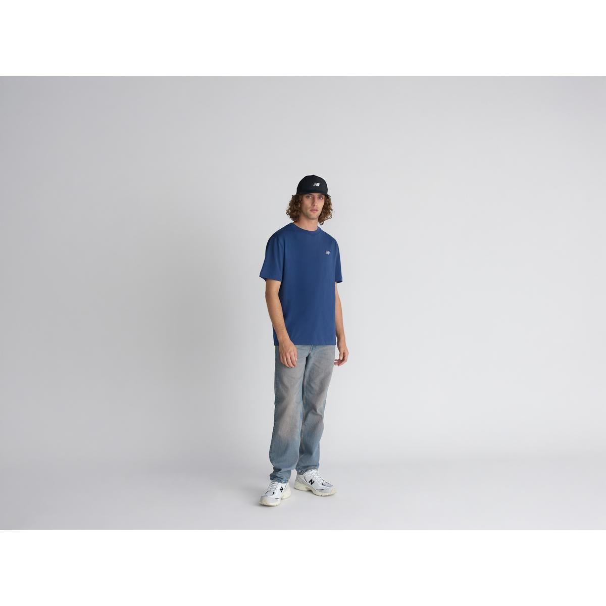 Polera Lifestyle Hombre New Balance Sport Essentials Azul-4