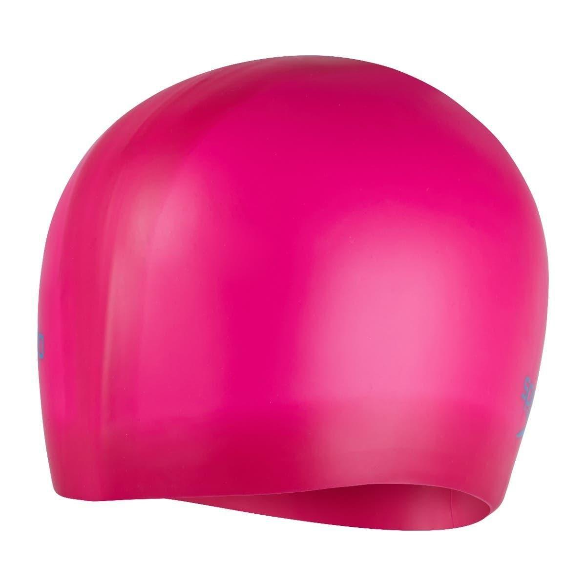 Gorro Natación Junior Speedo Long Hair Rosado-2