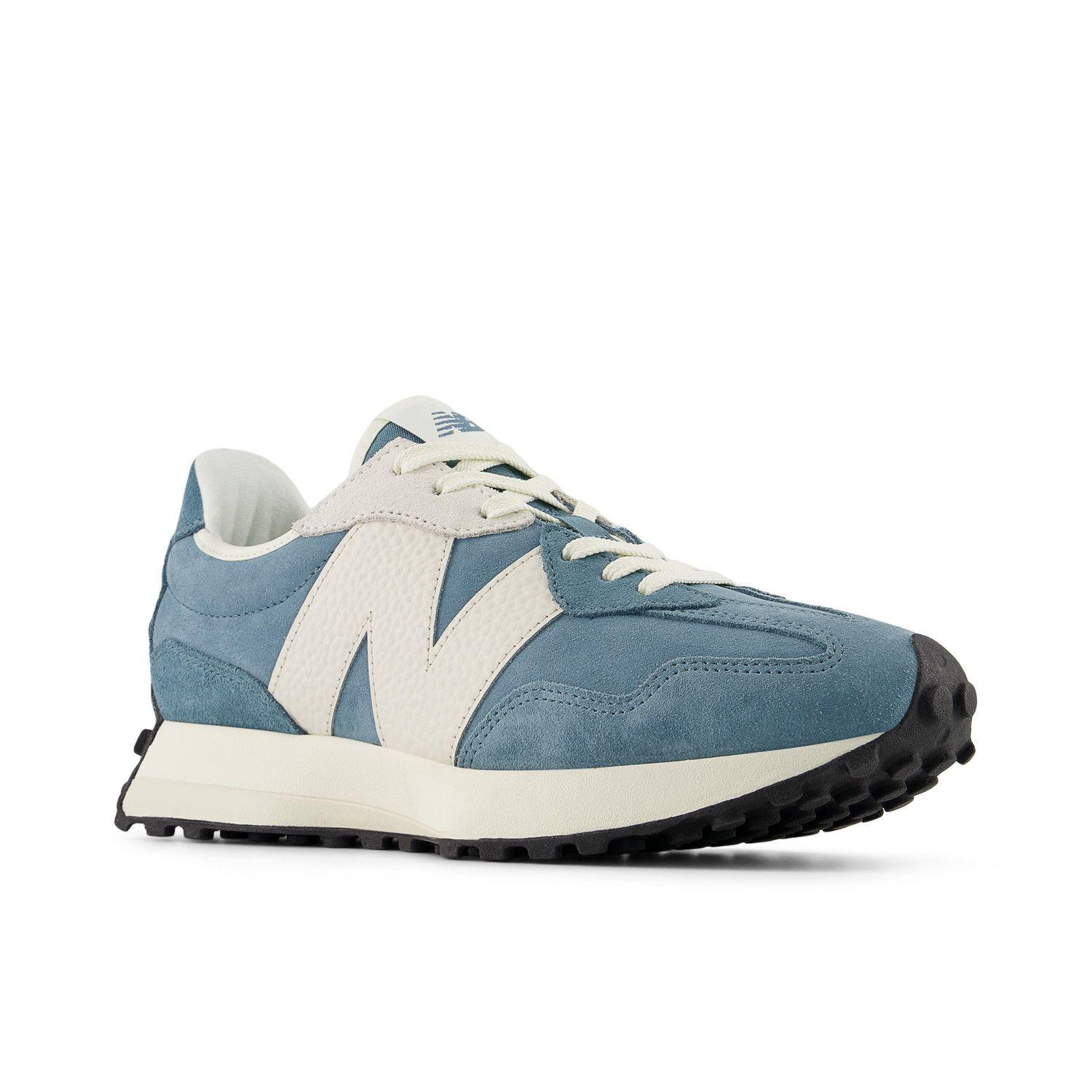 Zapatillas Urbanas Unisex New Balance 327 Celeste/Blancas-3