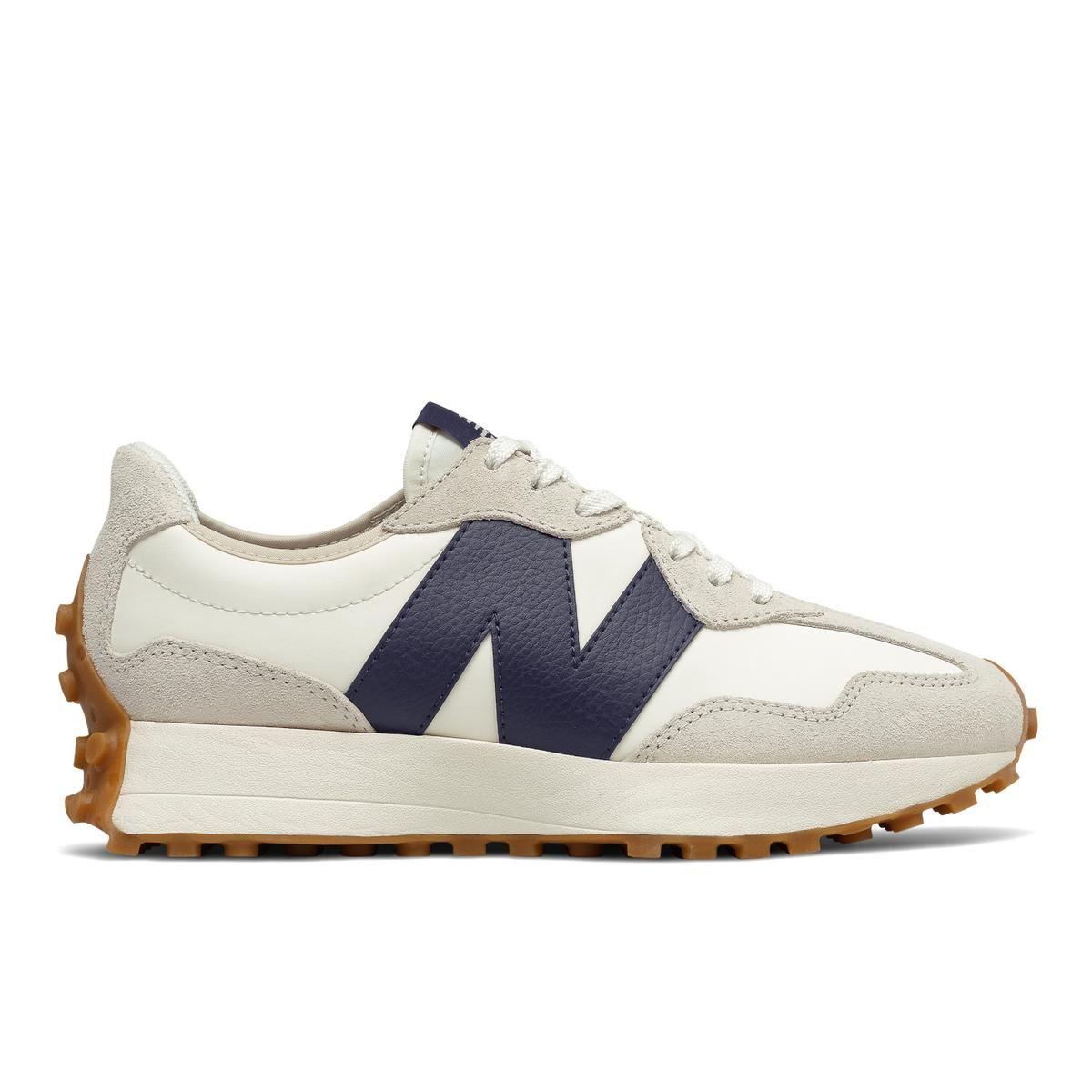 Zapatillas Urbanas Mujer New Balance 327 Café/Blanco-0
