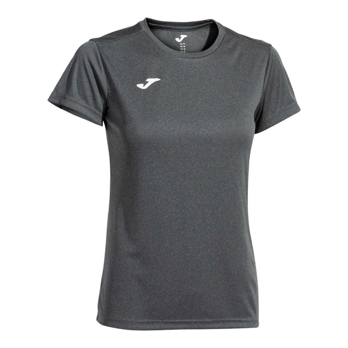 Polera Entrenamiento Niña Joma Combi Antracita Gris-0
