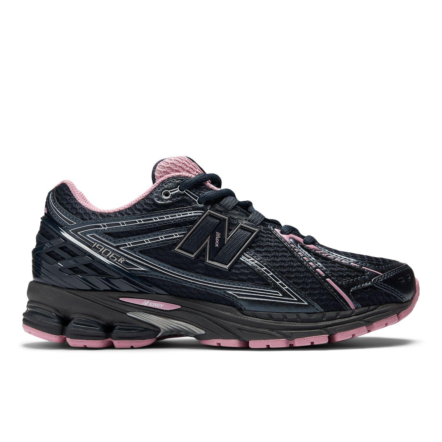 Zapatillas Urbanas Unisex New Balance 1906 R Negras/Rosa-0