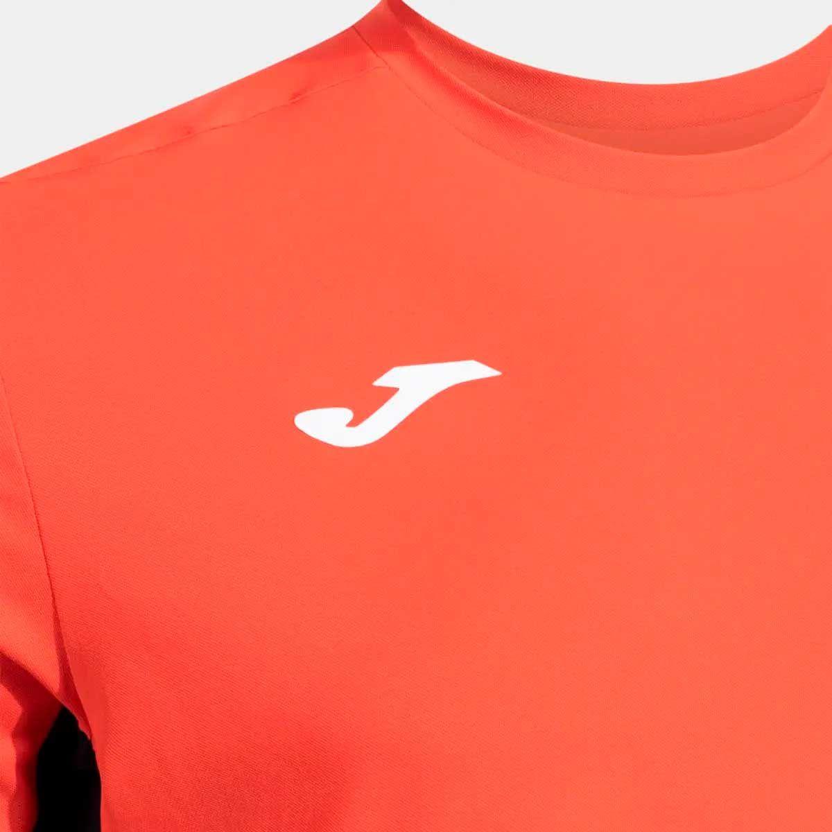 Polera Tenis Hombre Joma Challenge Manga corta Roja-3