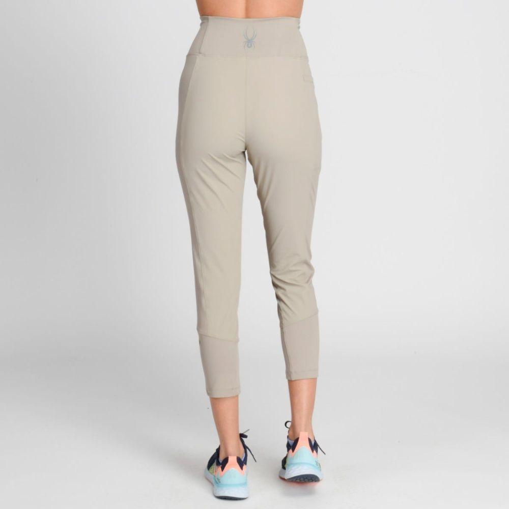 Calza Larga Outdoor Mujer Spyder Outdoor Leggin Beige-1