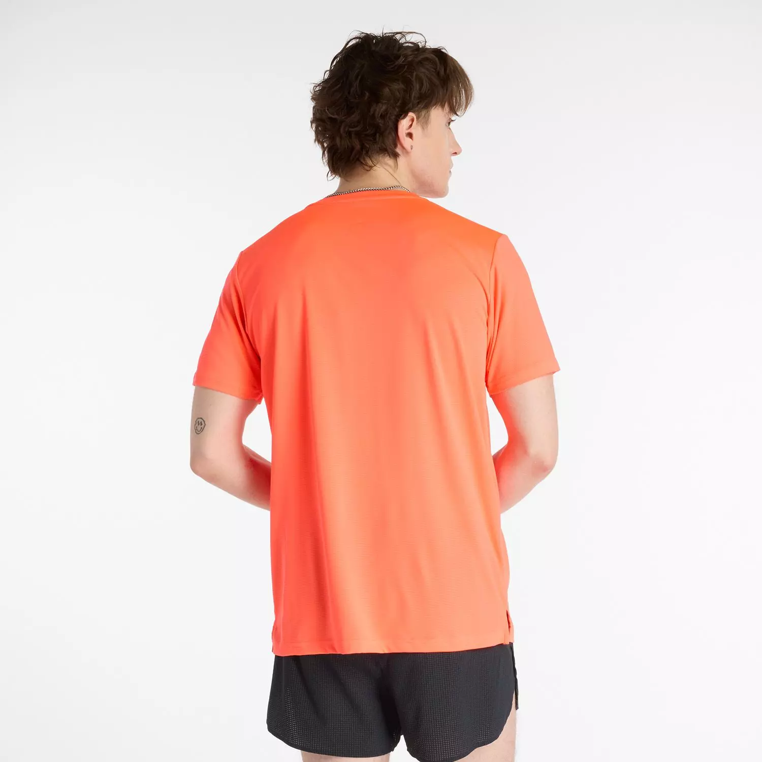 Polera Running Hombre New Balance Sport Essentials Rojo-1
