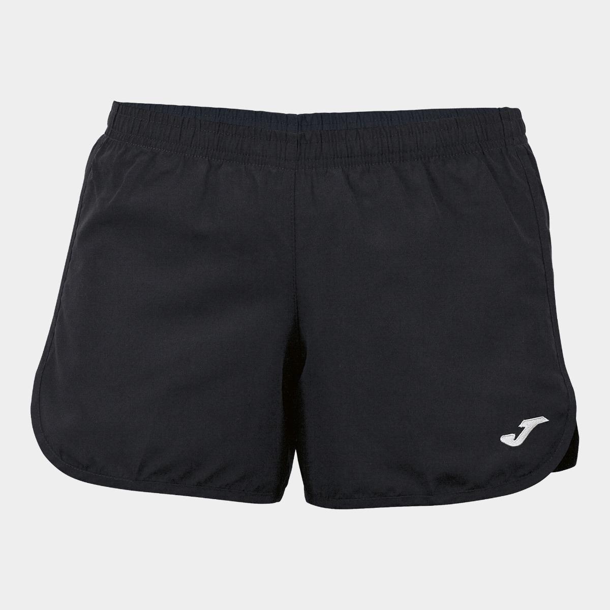 Short Entrenamiento Mujer Joma Ibiza Negro-2