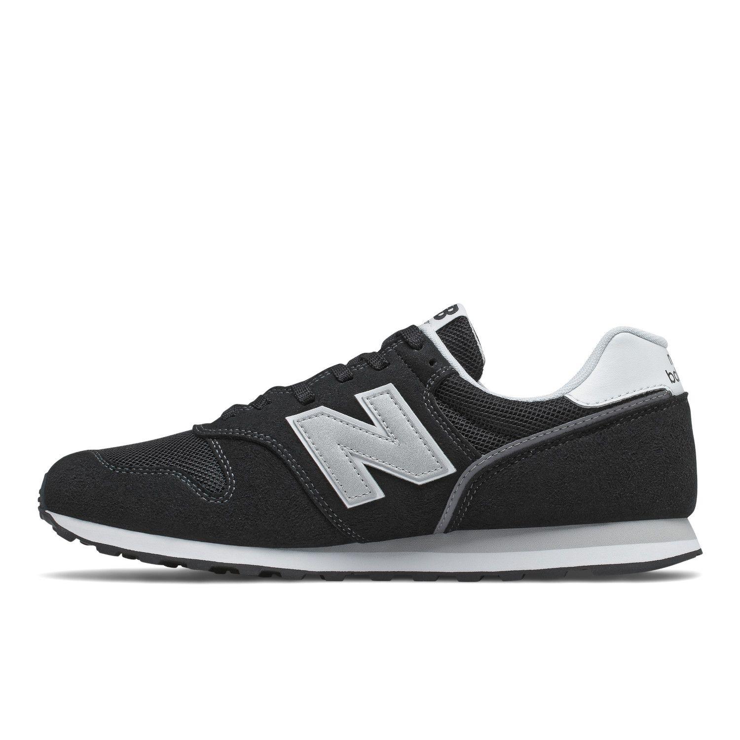 Zapatillas Urbanas Unisex New Balance 373 Negras/Gris-1