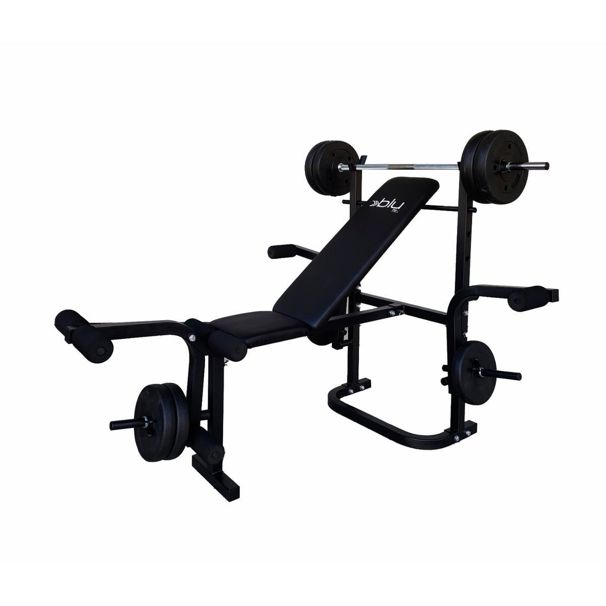 Combo Banca Fitness Blu Fit-3
