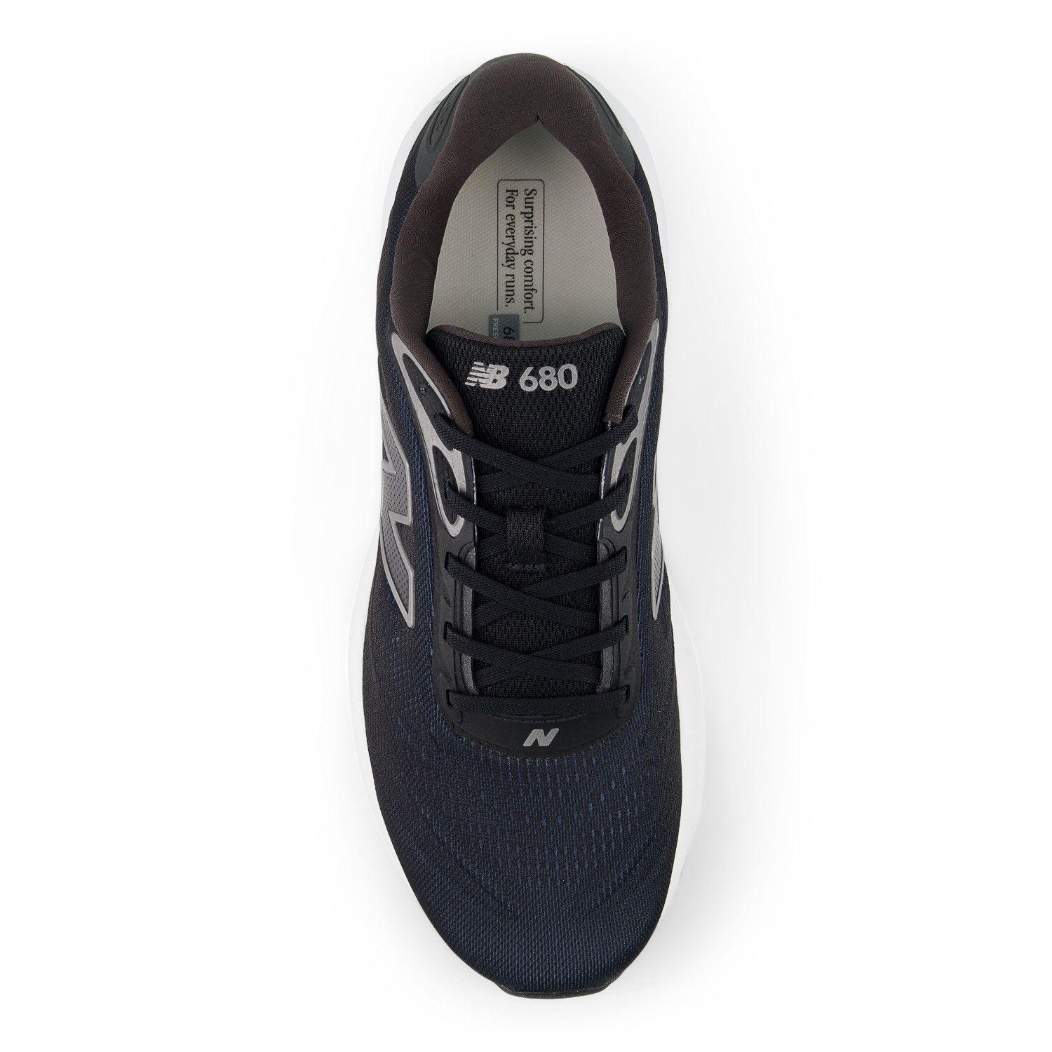 Zapatillas Running Hombre New Balance 680 v9 Negras/Blanca-2
