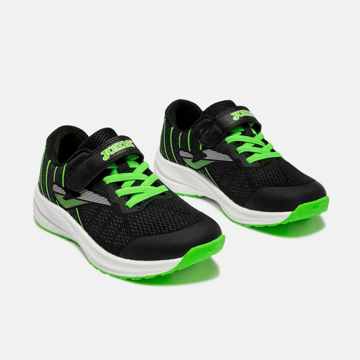 Zapatillas Running Niños Joma Victory Jr 26 Negra-3