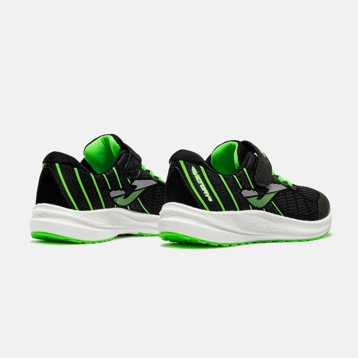 Zapatillas Running Niños Joma Victory Jr 26 Negra-4