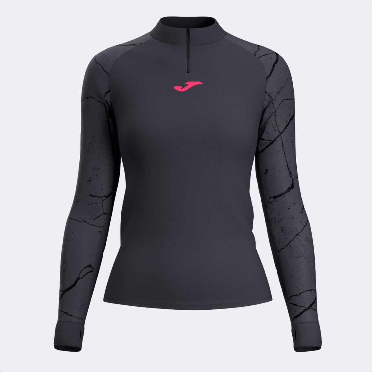 Polerón Entrenamiento Mujer Joma R-Night Helium Negro-3