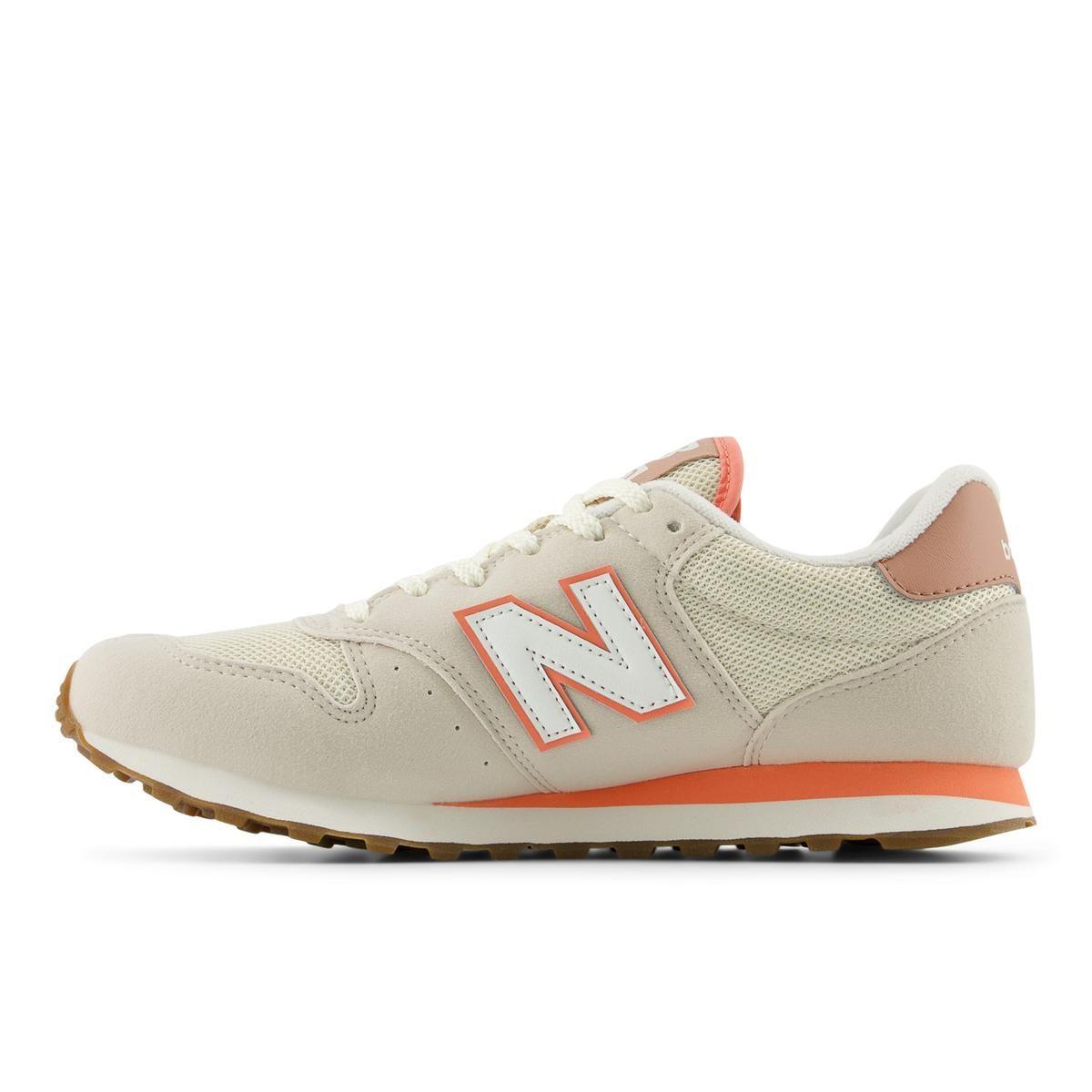 Zapatillas Urbanas Mujer New Balance 500 Beige-1