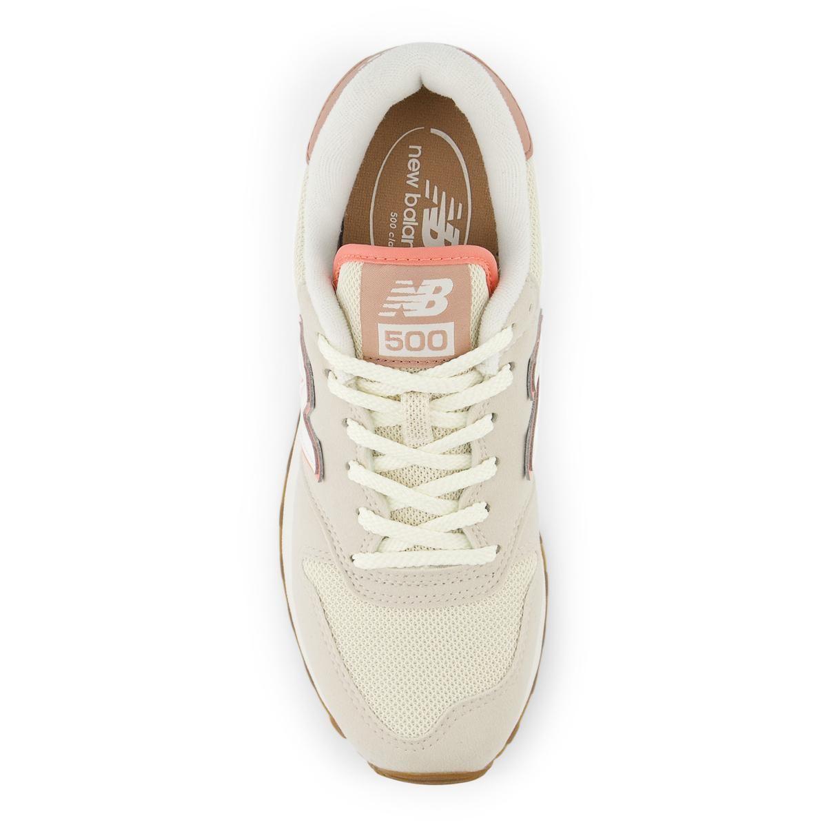 Zapatillas Urbanas Mujer New Balance 500 Beige-2