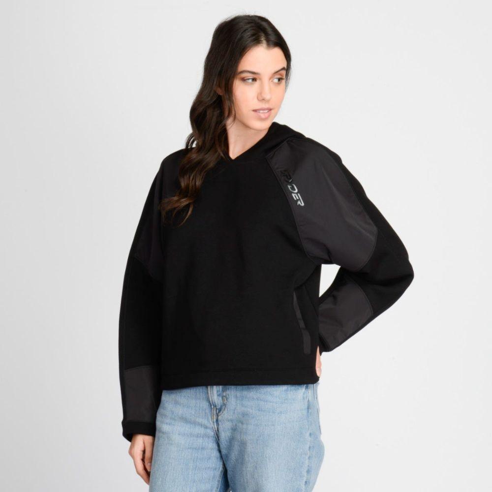 Polerón Lifestyle Mujer Spyder Hoodie Negro-0