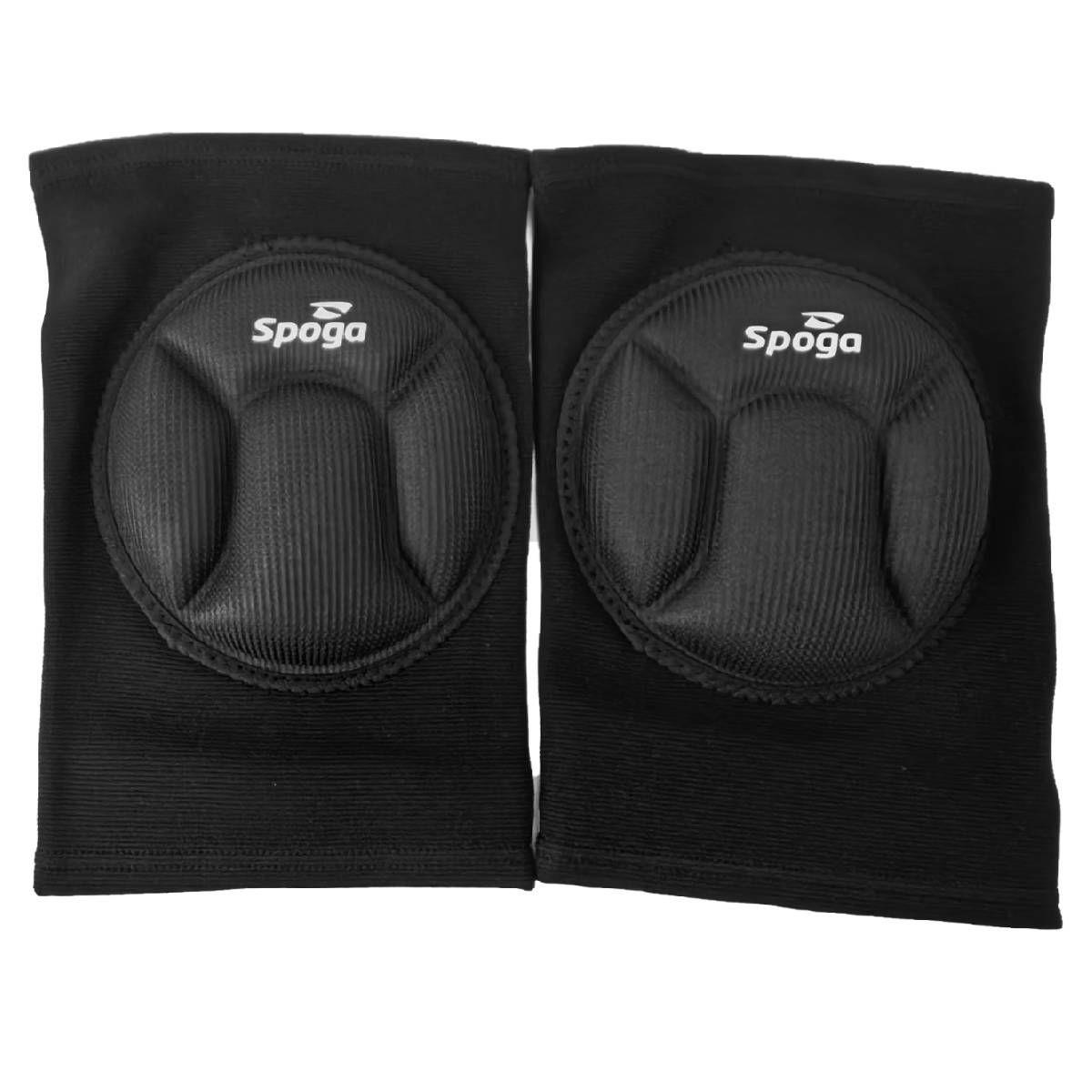 Rodillera Vóleibol Spoga 2.0 Negra-0