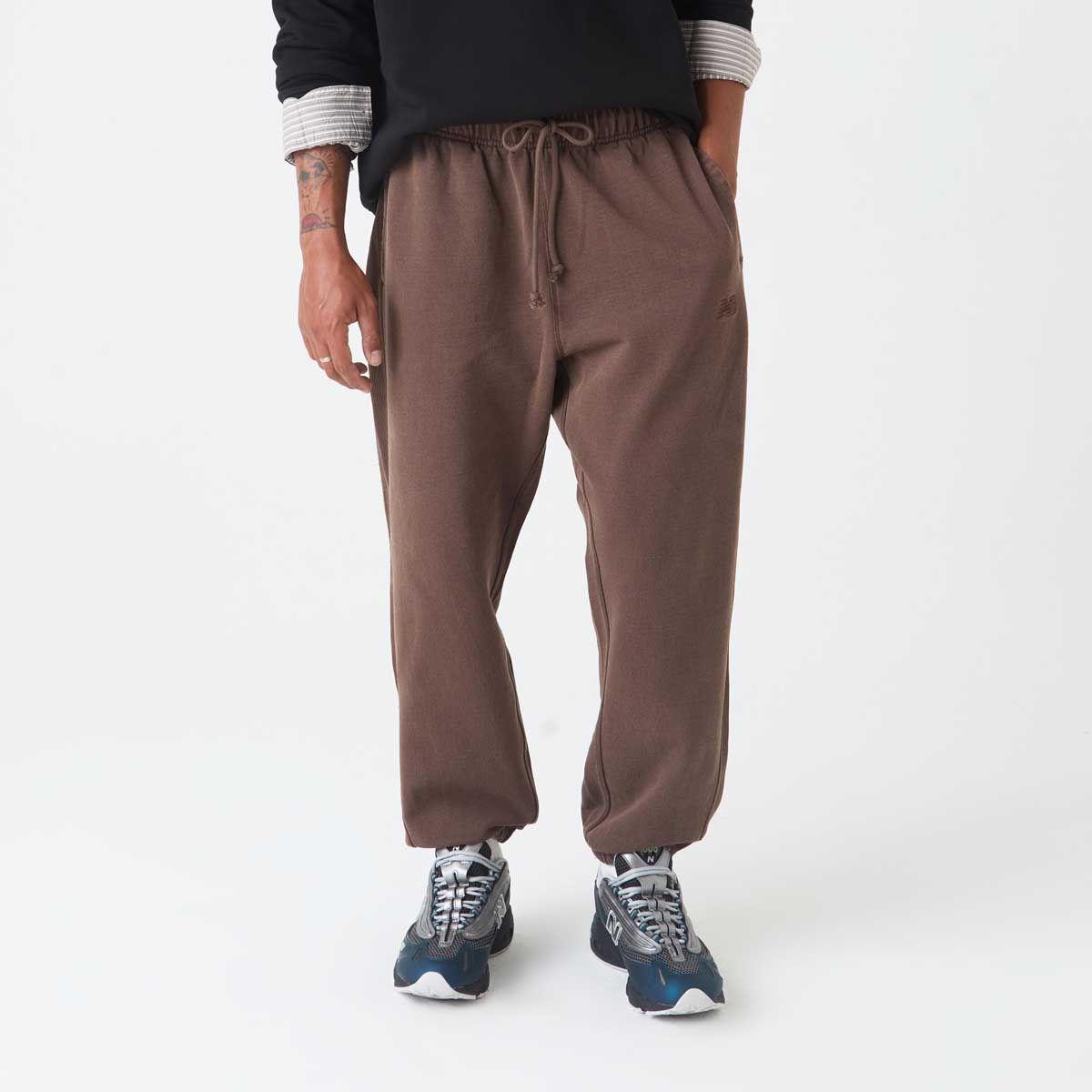 Pantalón Lifestyle Hombre New Balance Athletics Jogger Café-0