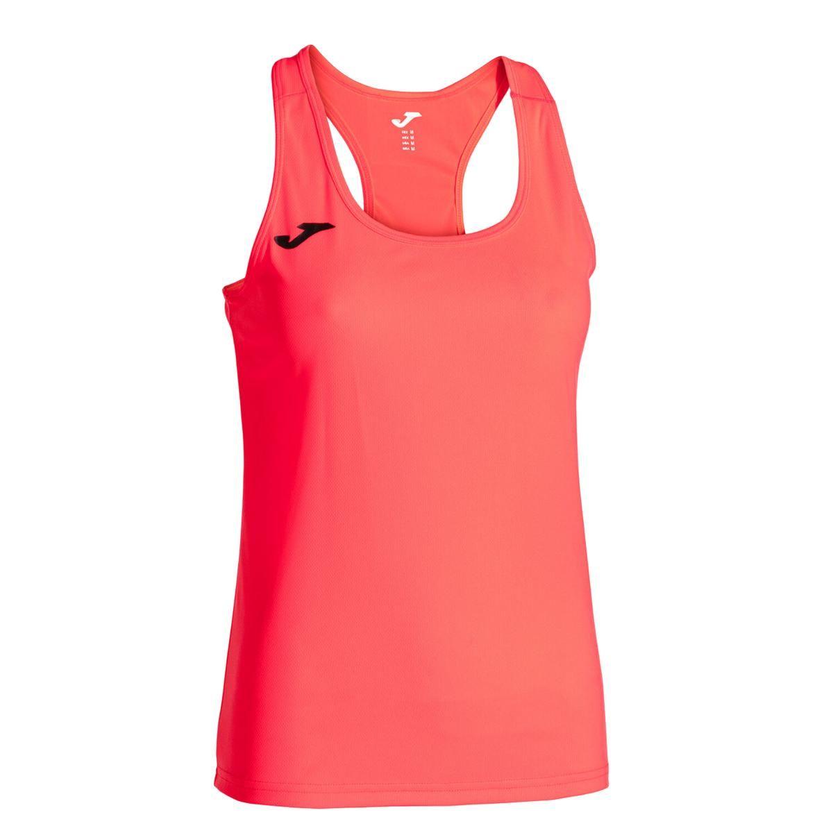 Polera Sin Mangas Entrenamiento Mujer Joma Siena II Naranja-0