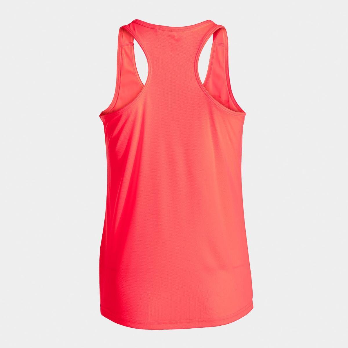 Polera Sin Mangas Entrenamiento Mujer Joma Siena II Naranja-1