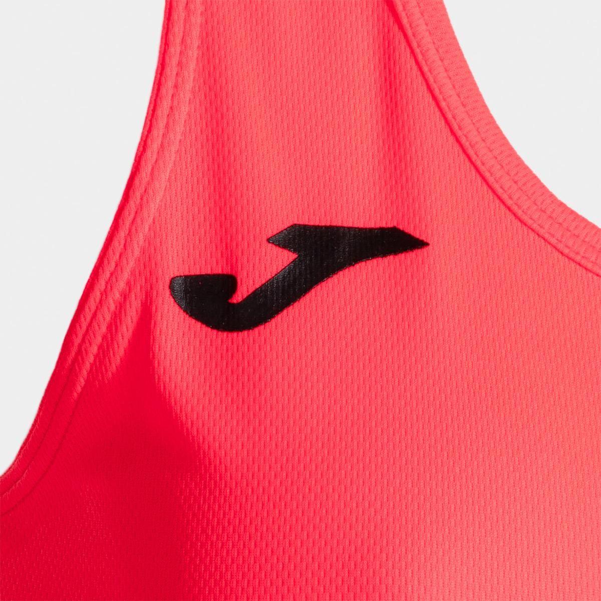 Polera Sin Mangas Entrenamiento Mujer Joma Siena II Naranja-3