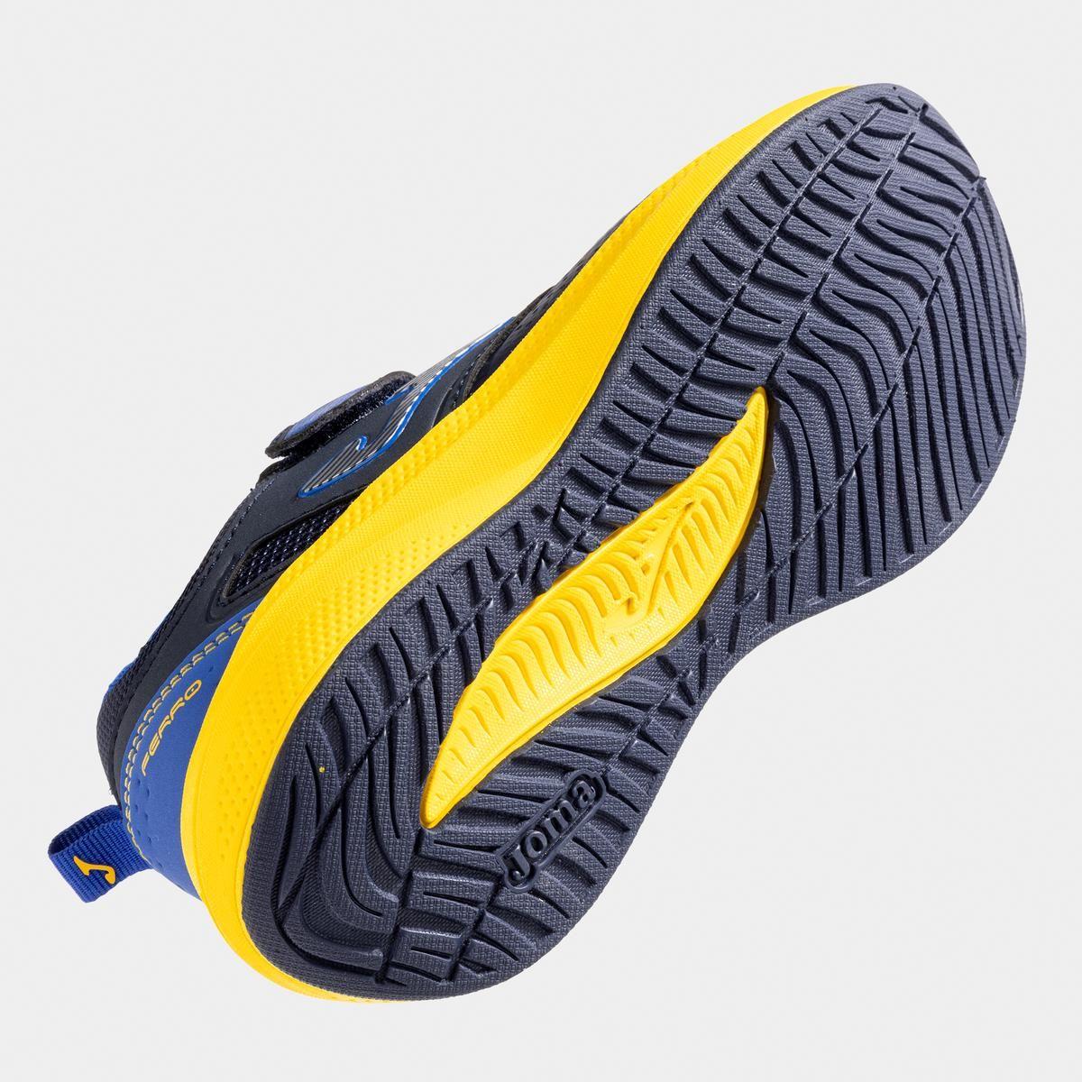 Zapatillas Running Niños Joma Ferro Azul-4