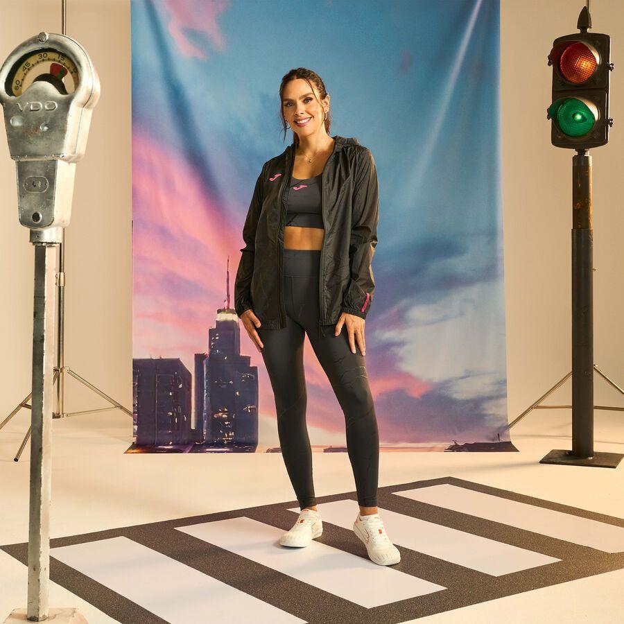 Cortavientos Entrenamiento Mujer Joma R-Night Negro-1