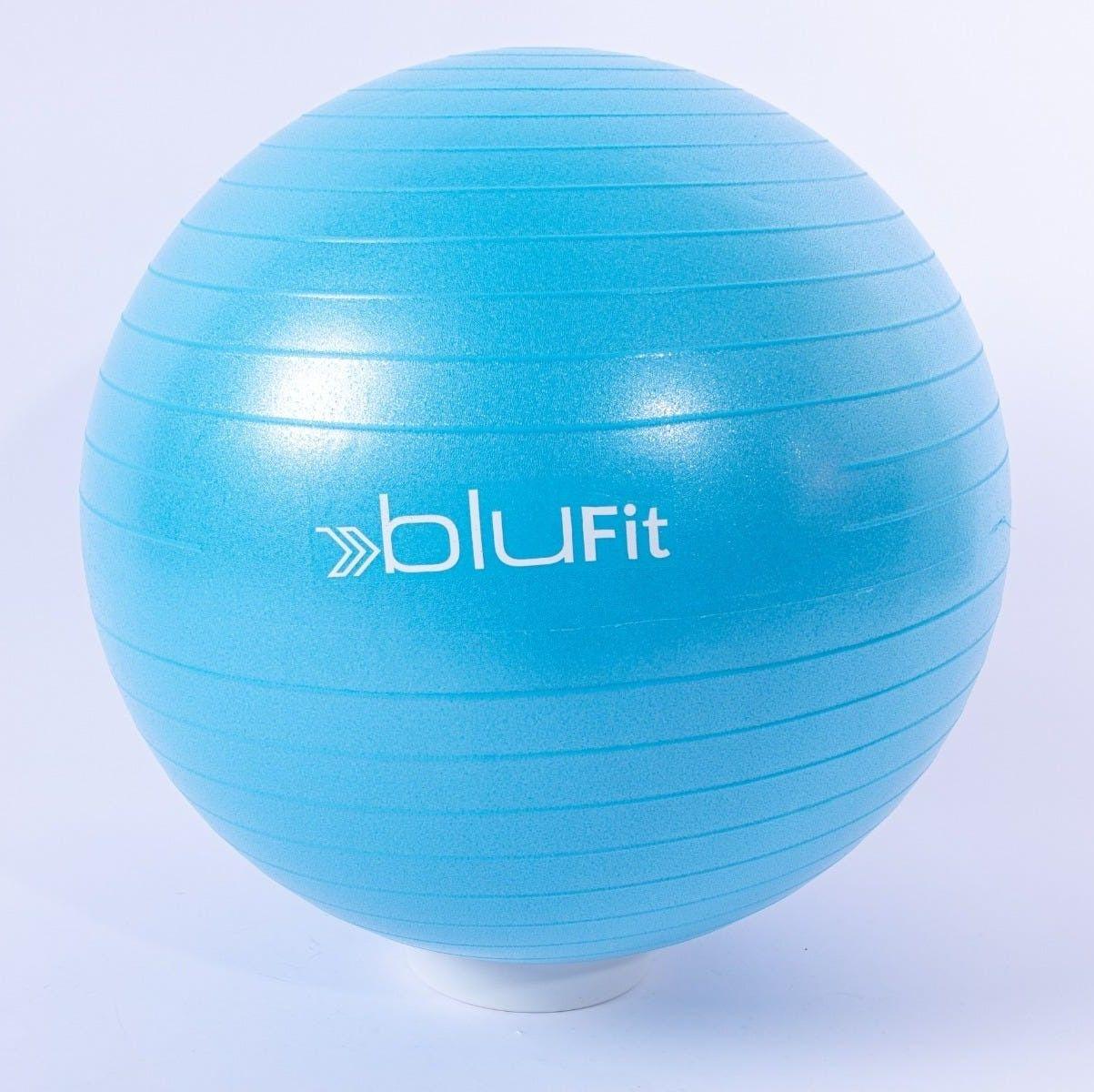 Balón Gym Blu Fit Anti Explosión 55 cm-0