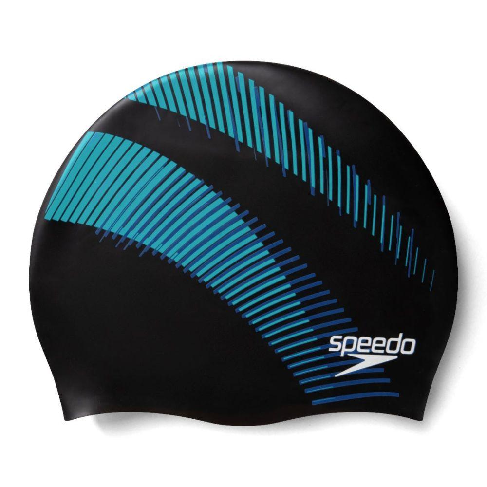 Gorro Reversible Natación Unisex Moulded Silicone Cap Negro-7