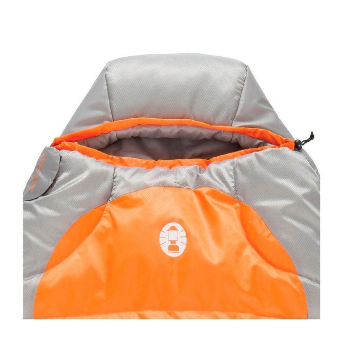 Saco de Dormir Coleman Momia Silver Naranjo-2