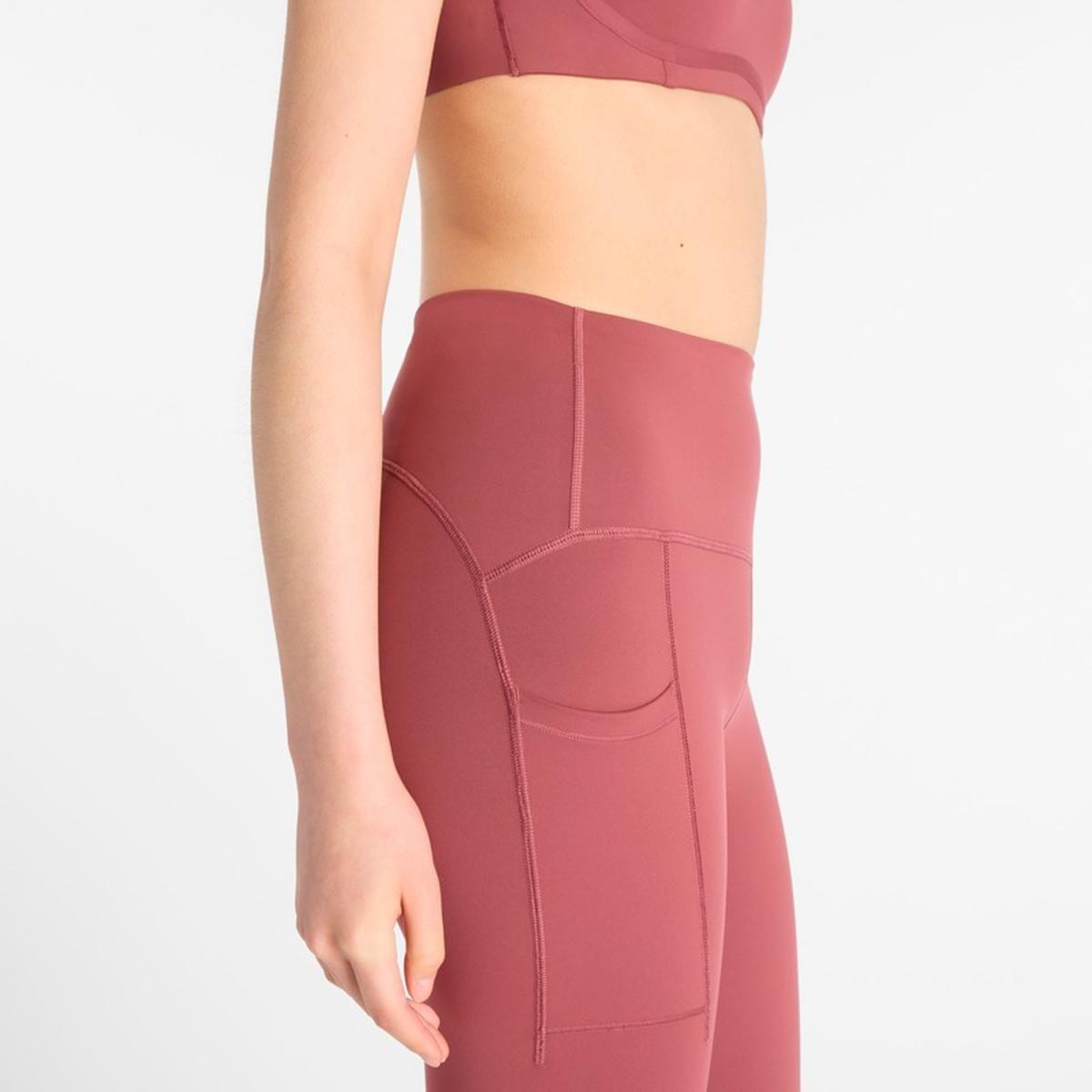 Calza Larga Entrenamiento Mujer New Balance Morada-4