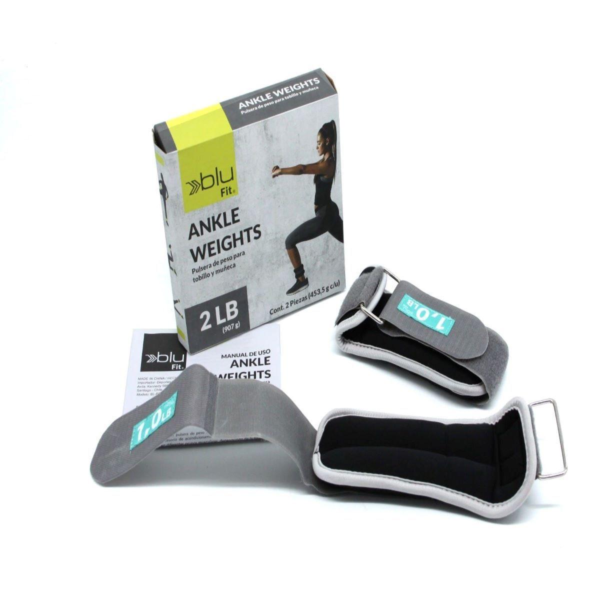 BLU FIT PESO TOBILLO MUNECA NEOPREN 2 LIBRAS-2