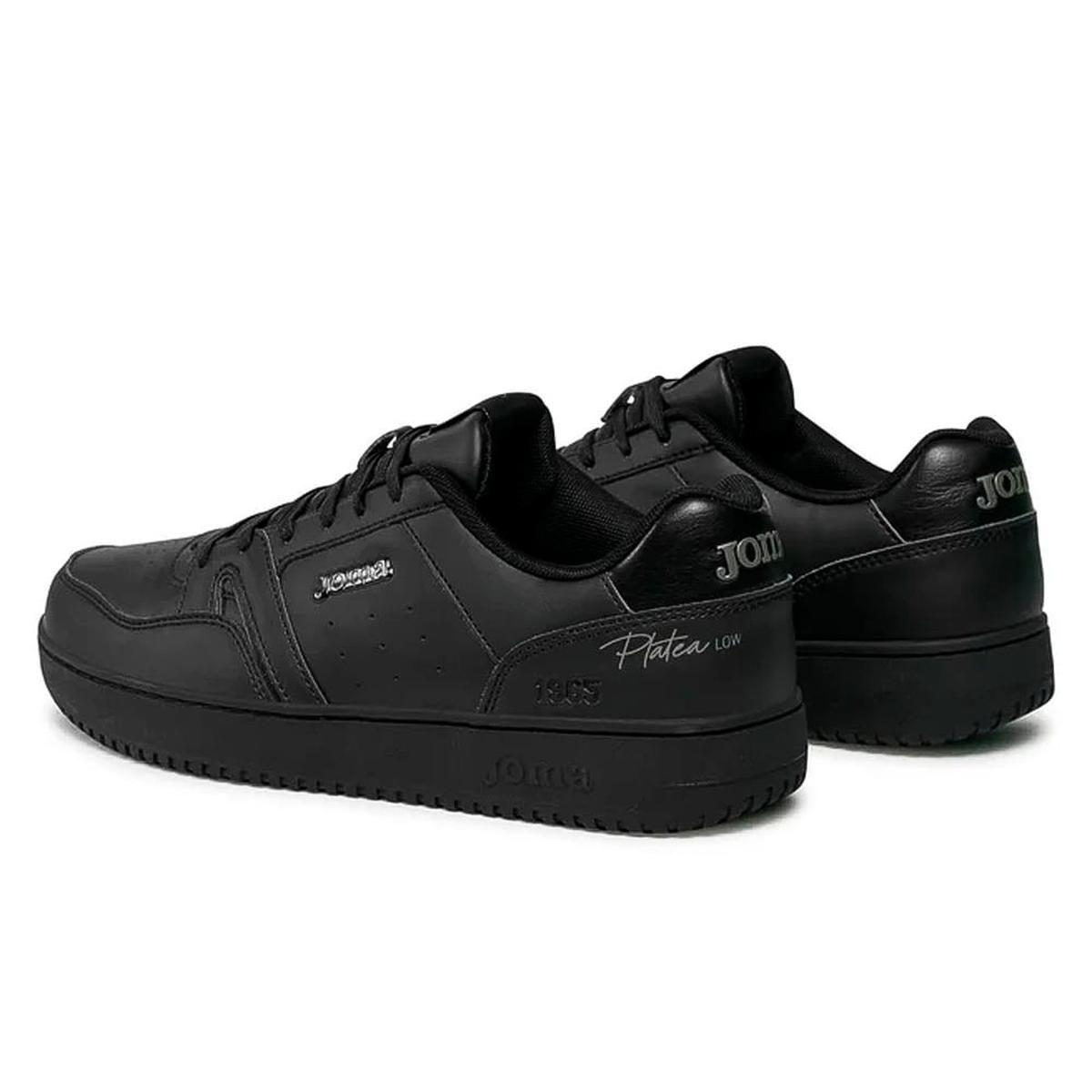 Zapatillas Urbanas Hombre Joma Platea Low 2331 Negra-3